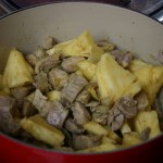 Préparation du porc à l'ananas (2)