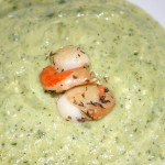 Velouté de courgettes au thym